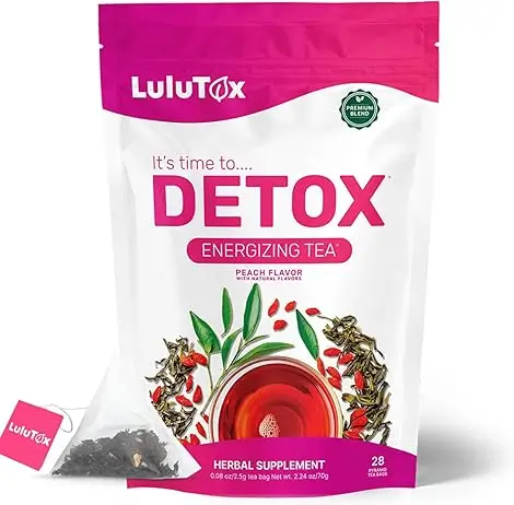 Lulutox Detox Tea product pouch